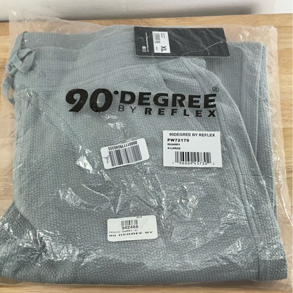 90 Degree By Reflex Ultra Knit High Waist Joggers- Quarry- Size XL- New - Picture 2 of 7